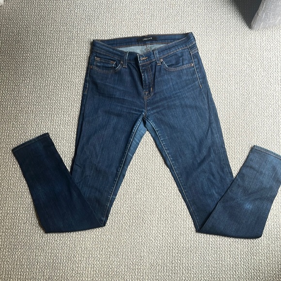 J Brand Denim - J Brand dark blue skinny jeans